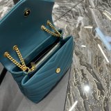 High Quality Designer Loulou Wholesale Saint Laurent Handbags Green Wholesale