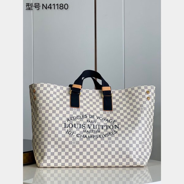 1:1 AAAA Louis Vuitton Damier Azur Canvas 1:1 Mirror N41180/N41179Bag