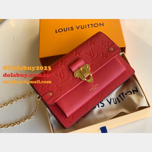 Louis Vuitton M67839 Vavin Chain Wallet Monogram Empreinte Leather Duplicate