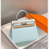 Hermes Outlet Epsom Kelly 19/25/28CM 1:1 Designer Bag