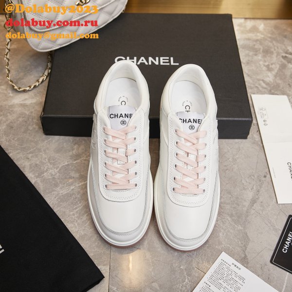 Copy chane women Calf leather sneaker