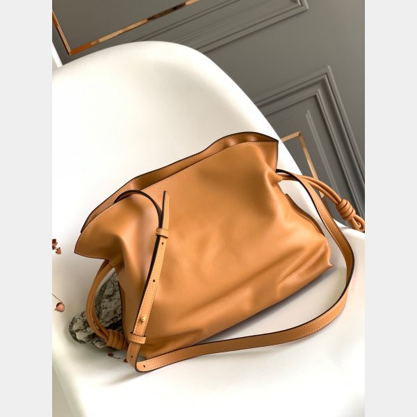 Replica LOEWE PERFECT BALLOON BUCKET Flamenco Drawstring BAG