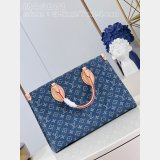 OnTheGo Louis Vuitton High Quality bag Monogram Denim M46871 Handbag