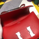 Hermes Constance Bag 23cm Epsom Leather Red Best