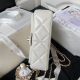 7 Star Imitation Pearls Small Flap AS4861 Luxury Duplicate Bag