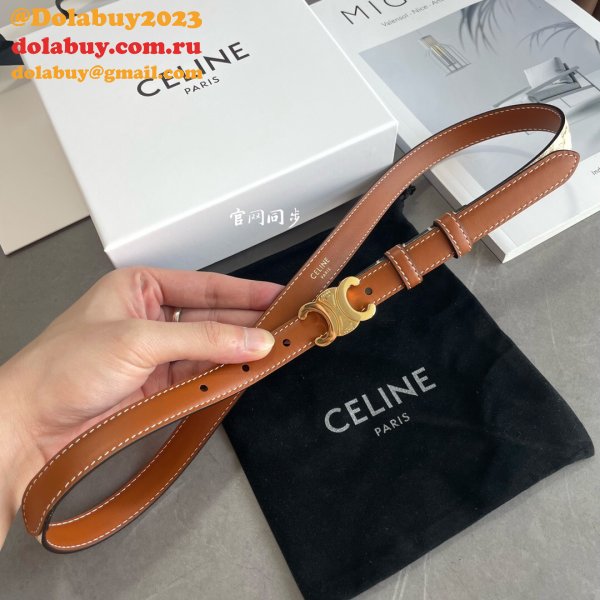 Top Quality Celine 18MM Fake belts from china