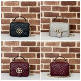 Cheap GG Marmont Gucci 811238 Top Handle Knockoff Bag