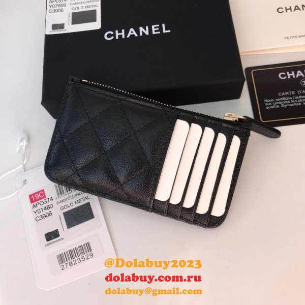 Fake CC Wallets and cardholders Designer AP0374 Black