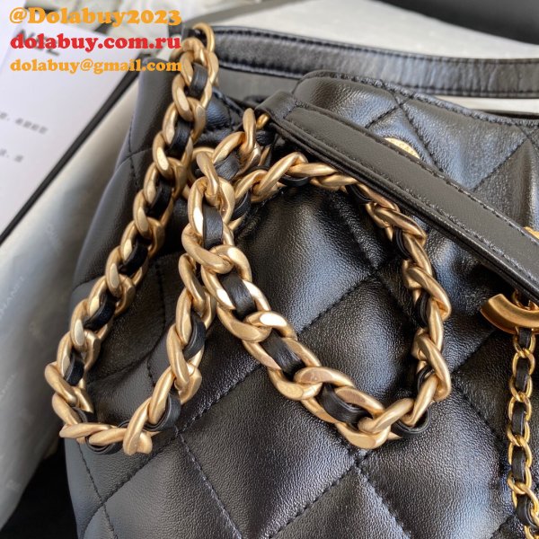 CC Top Quality vintage bucket Luxury Black bag