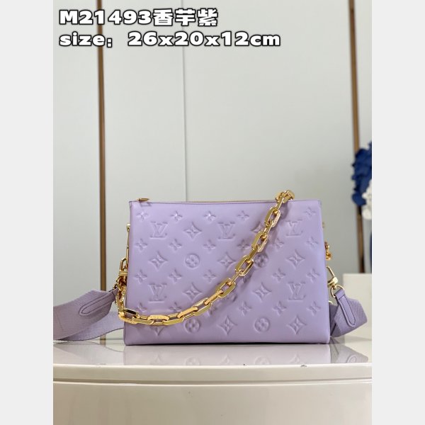 Perfect M21493 Louis Vuitton Coussin Bag Purple Best