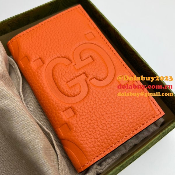 Top Quality Gucci Luxury 739478 Jumbo GG Card Case Wallets