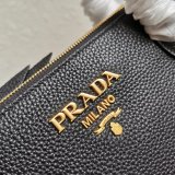 Designer Prada Perfect 1BA111 Grained Inspired Shoulder Luxury Bag