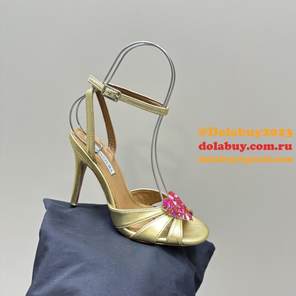 Wholesale Top Quality Aquazzura Heels 8.5cm Sandals Perfect Shoes