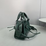 AAA+ Balenciaga Luxury cuag Dark green crocodile bag