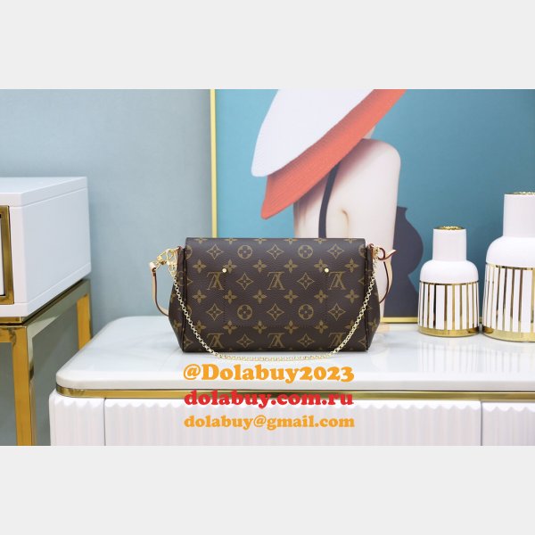 Louis Vuitton Favorite Monogram Canvas M40718 Replcias Handbagss Wholesale