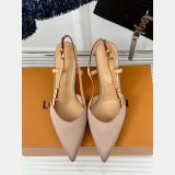 1:1 Mirror Louis Vuitton Blossom Slingback Pumps Perfect