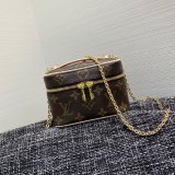 Louis Vuitton Nice Nano Monogram M44936 Brown Fashion