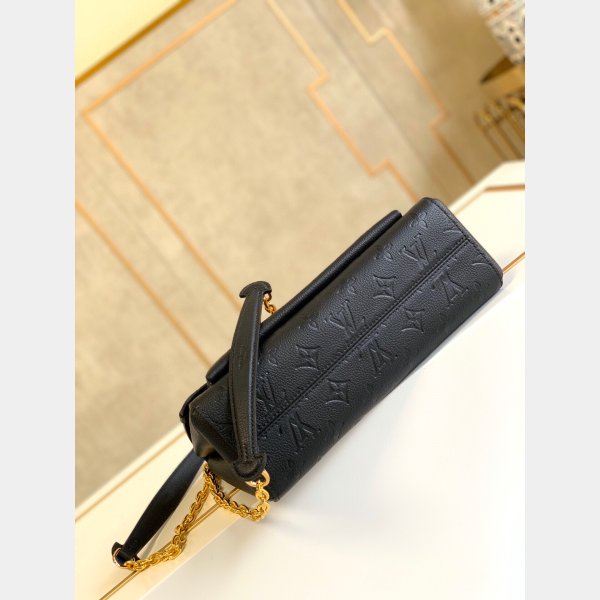 Louis Vuitton Pochette Grenelle Epi M55981 Black Leather Top Quality