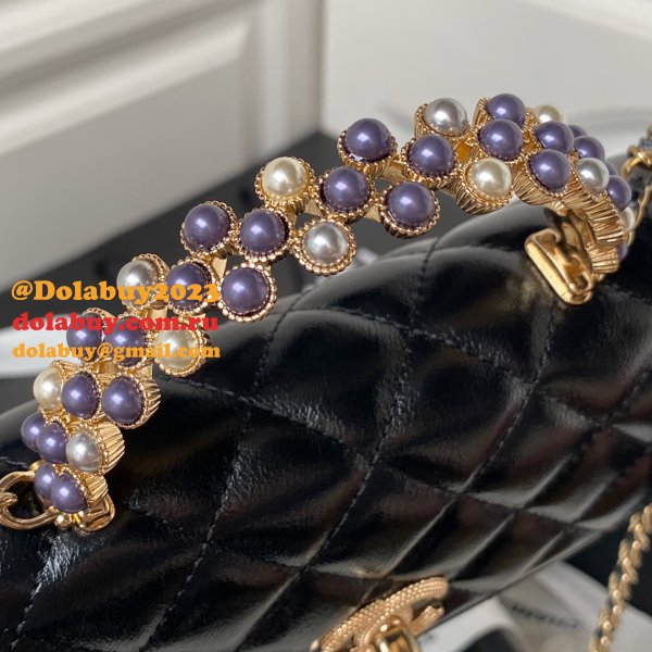 Designer 7 Stars AP3803 Clutches Shiny Perfect Chain Bag