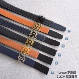 Loewe Top Quality Fashion Anagram 3.2CM Width Fashions Belts