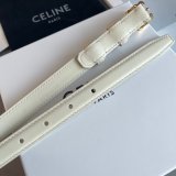 Designer 18mm Dupe Belt White Luxury