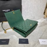 Duplicates Saint Laurent Becky Large chain bag in quilted lambskin