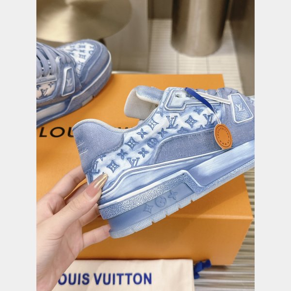 Fashion Cheap LV Trainer Maxi Line WOMEN/MEN SHOES