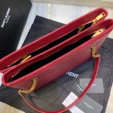 Shop Ysl Fake Saint Laurent Red and Black