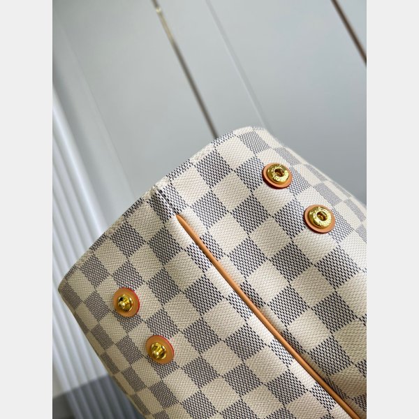 1:1 AAAA Louis Vuitton Damier Azur Canvas 1:1 Mirror N41180/N41179Bag