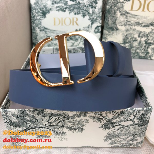 UK Knockoff Christian Dior 3.5CM Multi-color Belts