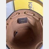 Knockoff Wholesale Fendi Mon Tresor FF small BUCKET BAG