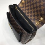 Louis Vuitton Designer Vavin PM Damier Ebene N40113 Browns