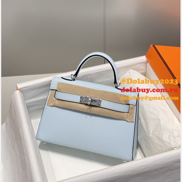 Hermes Outlet Epsom Kelly 19/25/28CM 1:1 Designer Bag