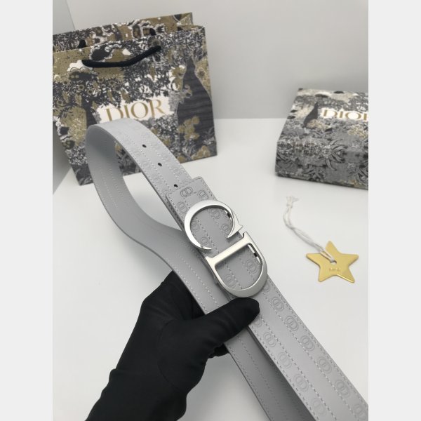 UK CHRISTIAN DIOR 35MM 7 Star BELT