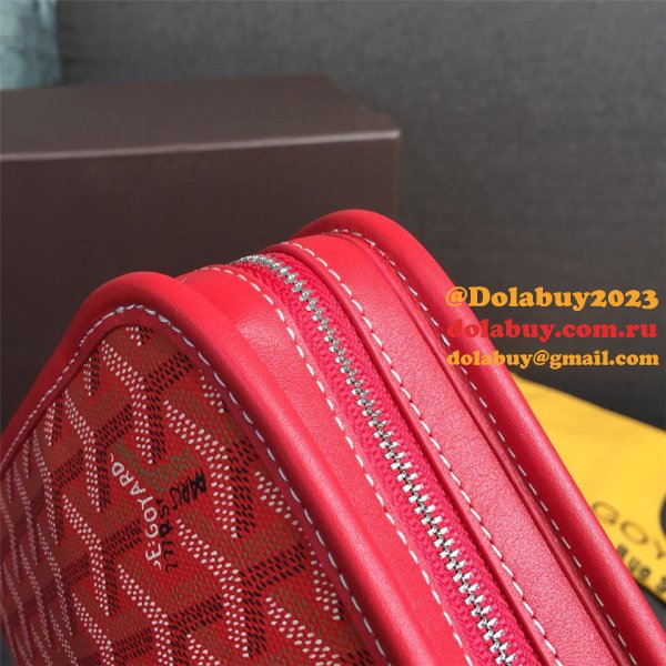 Copy Goyard Multi-Color Cosmetic toiletry bag