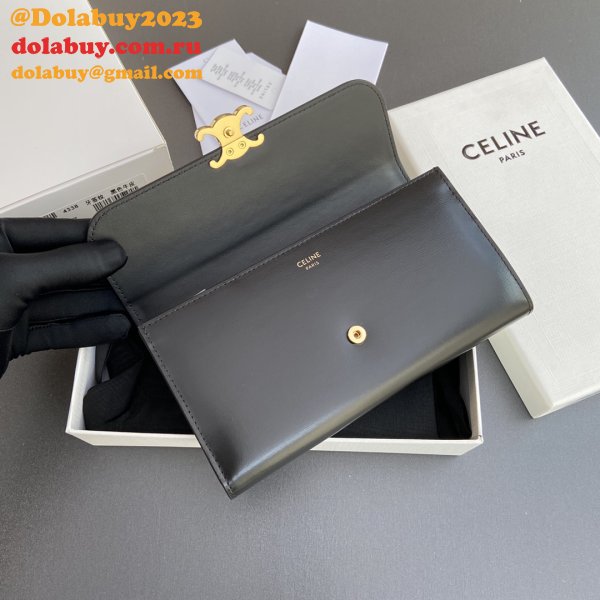 Perfect celine TRIOMPHE 1:1 Mirror wallet