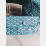 Luxury Goyard Saint Louis 020184/020144 PM/GM Blue Fashion Bag