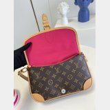 Best Louis Vuitton Copy Diane Monogram M46049 Fuchsia Bags