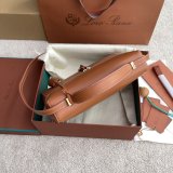 Duplicate LORO PIANA Extra Bag L27 New patent leather