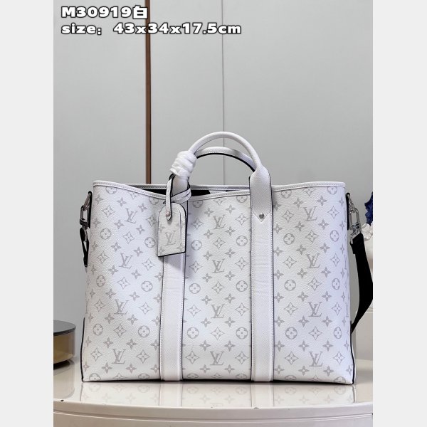 1:1 1:1 Mirror Louis Vuitton Weekend Tote NM M30919 Taigarama Mens Bags