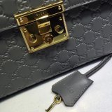 Copy Gucci Best GG Supreme Padlock Small Top Handle 453188 Bag