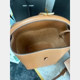 Le 37 In Shiny Leather Hobo Buckets 742828 Fake Saint Laurent Bag