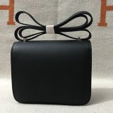 Hermes Constance Bag 18cm Epsom Leather Black 7 Star