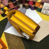 Hermes Constance Bag 23cm Epsom Leather Yellow Top Quality