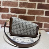 Horsebit Shoulder Gucci Perfect 1955 774209 Wholesale Brown Bag