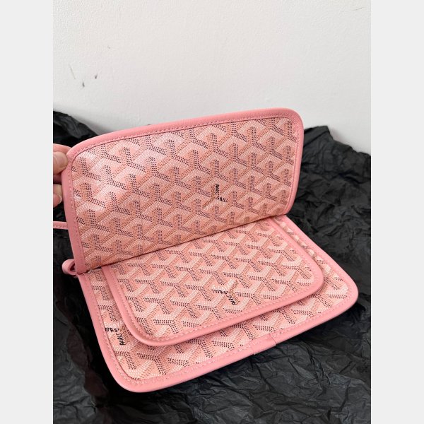 Goyard Wholesale Plumet Pocket Wallet Best Pink Bag