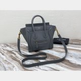 Celine UK Luggage nano shopper handbag Shoulder Gray bag