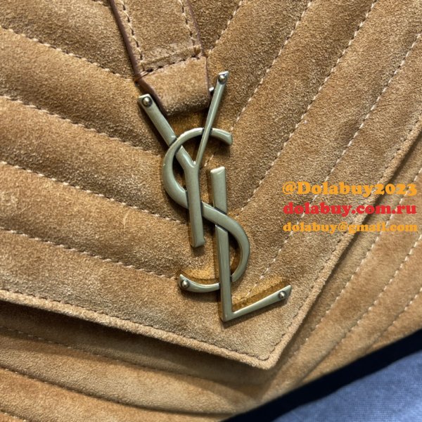 Fake YSL Top Monogram College 392737 Leather Shoulder Bag