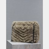 SAINT LAURENT NIKI YSL Best rabbit fur 498894 BAG