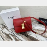 Celine High Quality bags Teen Classic Box Red Bag